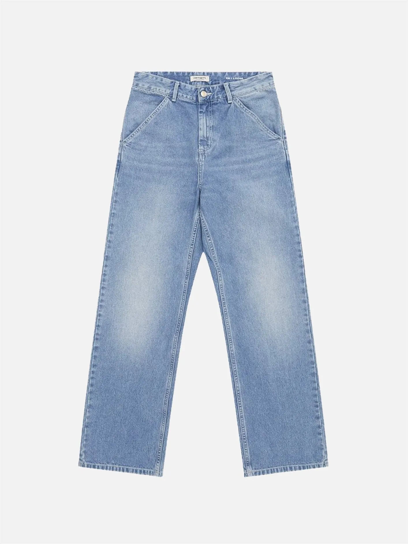W' Simple Pant - Blue Light True Washed