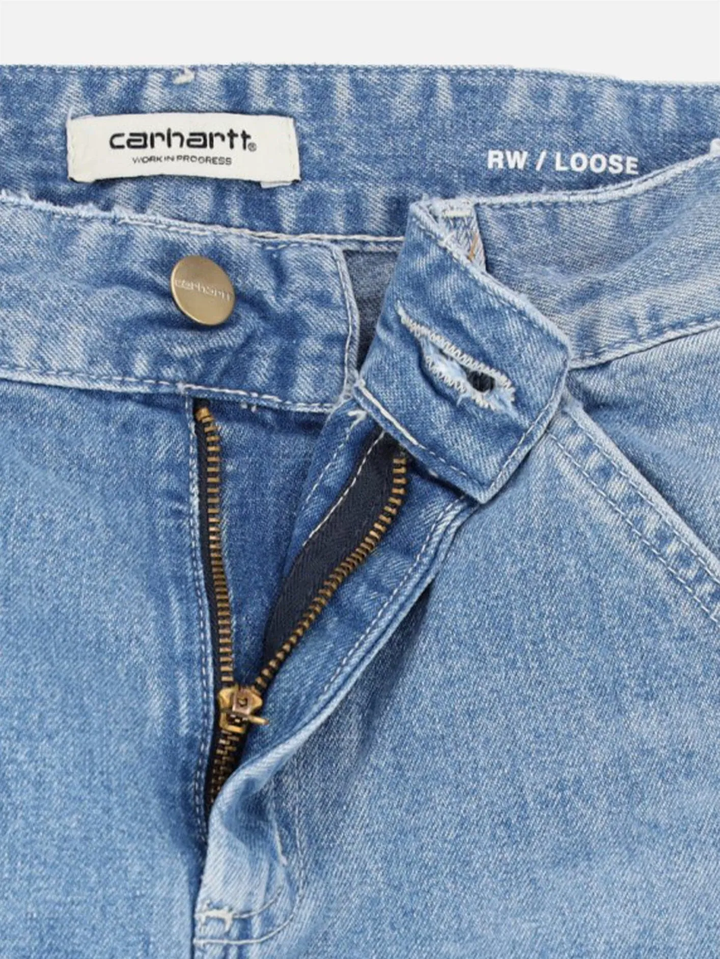 W' Simple Pant - Blue Light True Washed