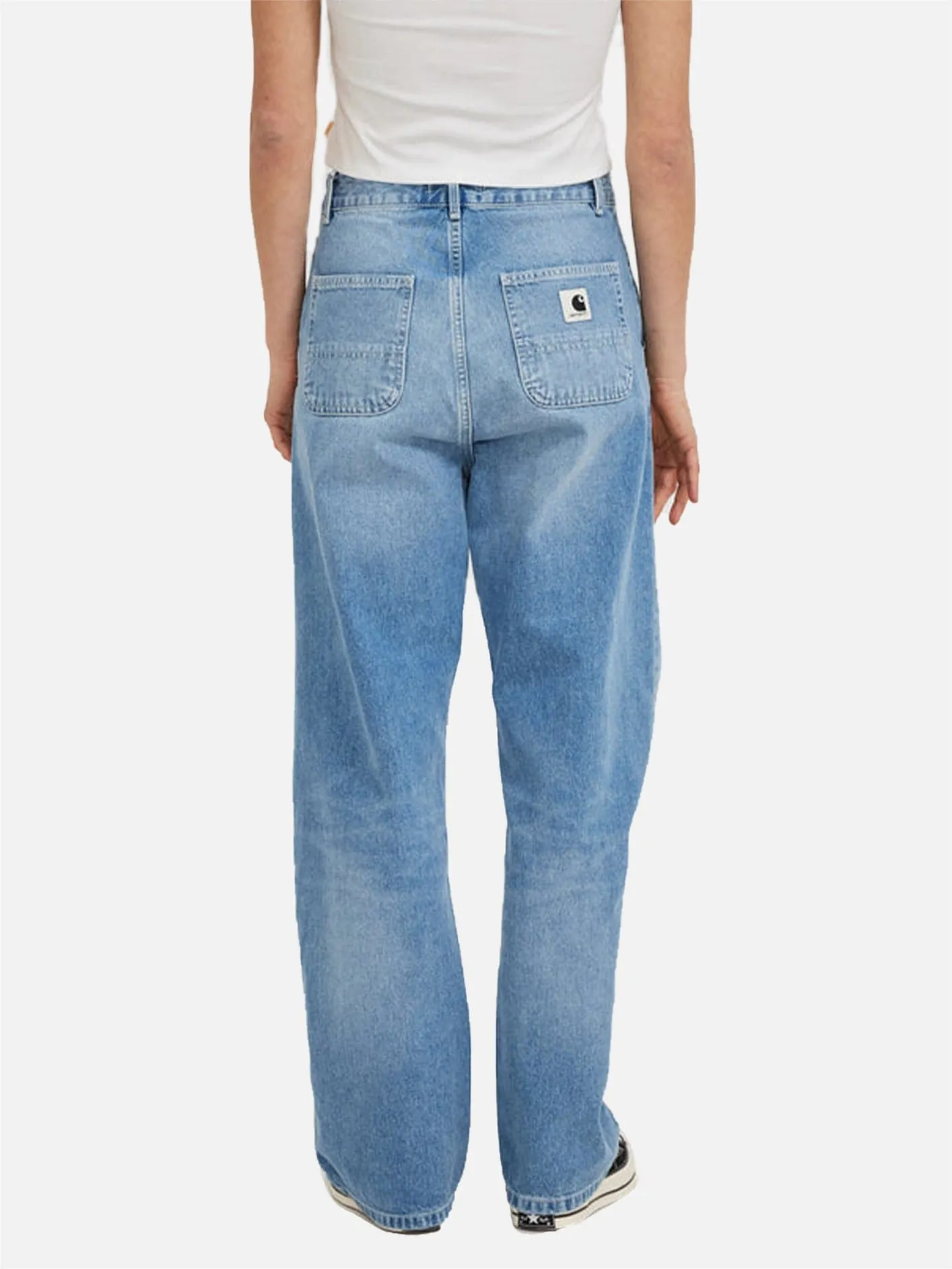 W' Simple Pant - Blue Light True Washed