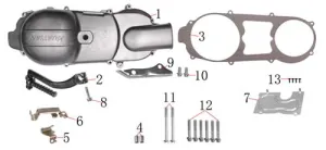 Wasp 125 Clutch Cover
