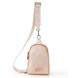 WG87-210A Wrangler Sling Bag/Crossbody/Chest Bag  - Tan