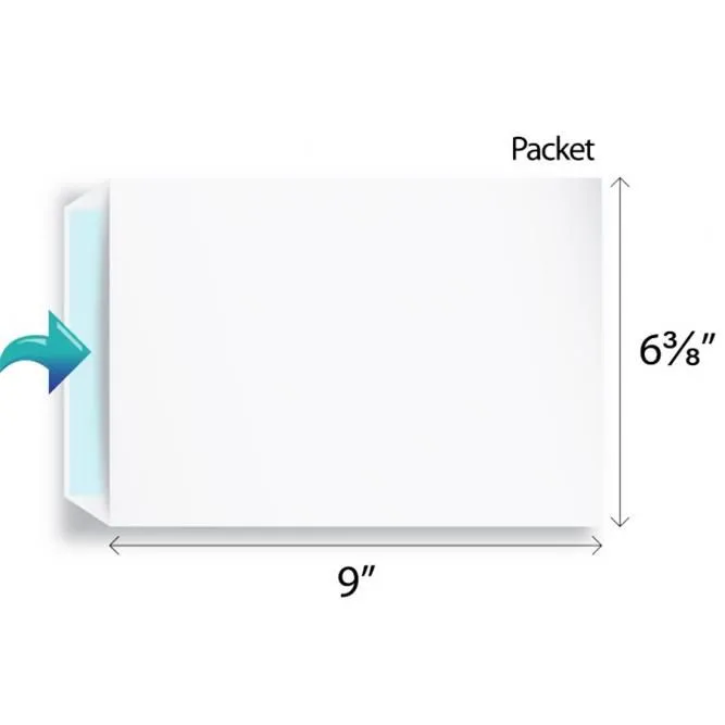 White Envelope 6.38 x 9 Inch (Pack of 10)