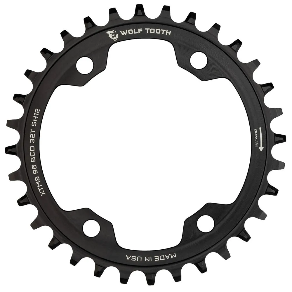 Wolf Tooth 96 Bcd Xt M8000 Round Chainring Shimano Hg12 