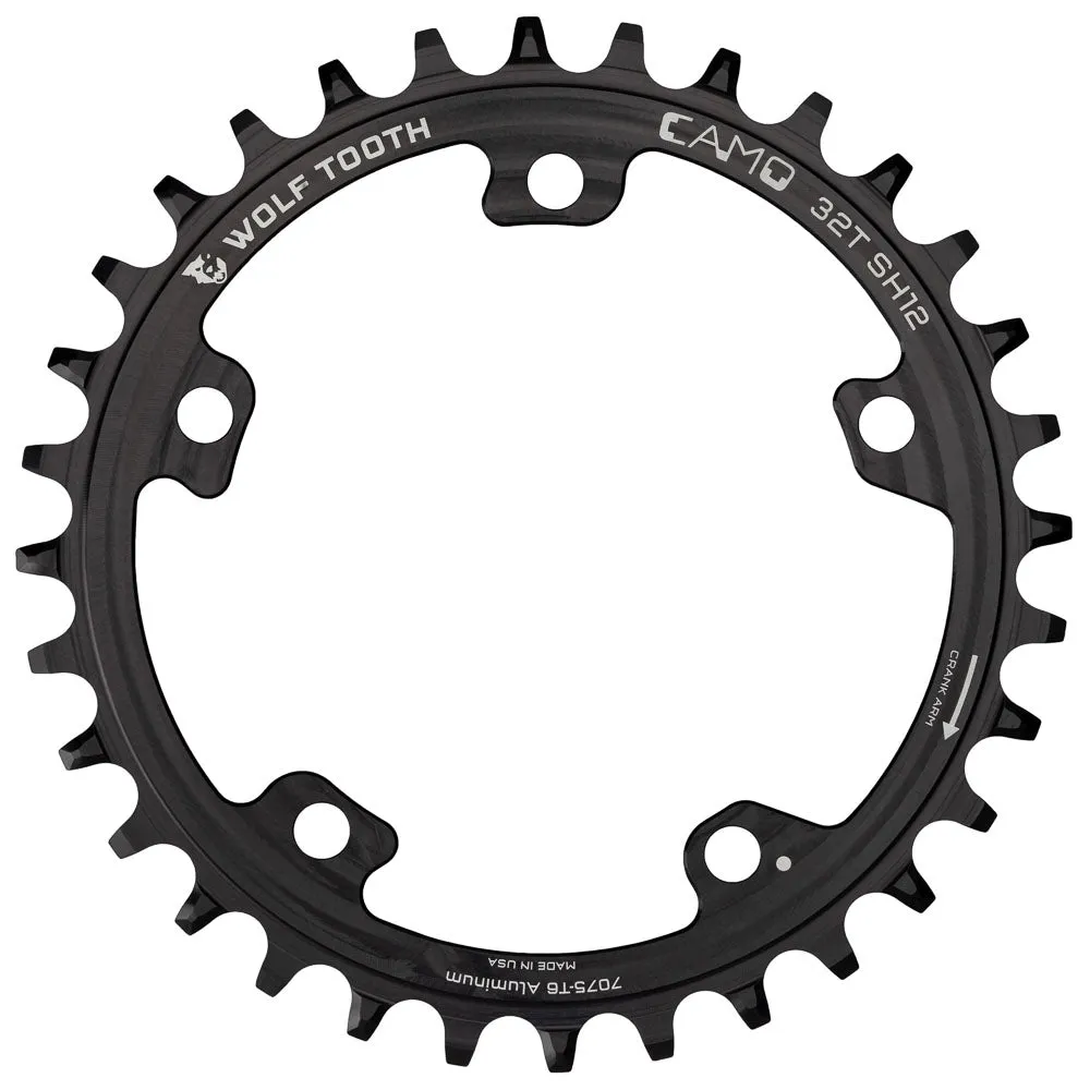 Wolf Tooth Camo Aluminium Round Chainring Drop Stop B