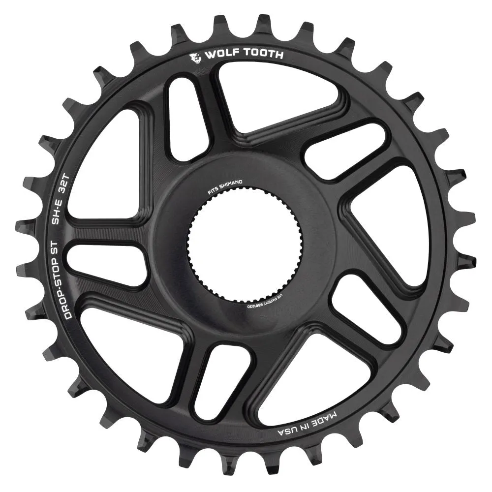 Wolf Tooth Shimano E Bike Motor Dm Drop Stop Chainrings Shimano Hg 