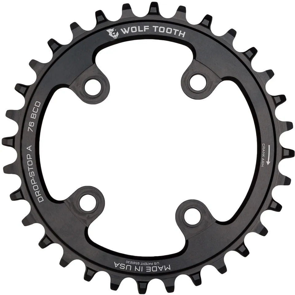 Wolftooth 76BCD Drop-Stop A Chainring