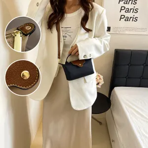 Women's Fashion Colorblock Mini Crossbody Bag