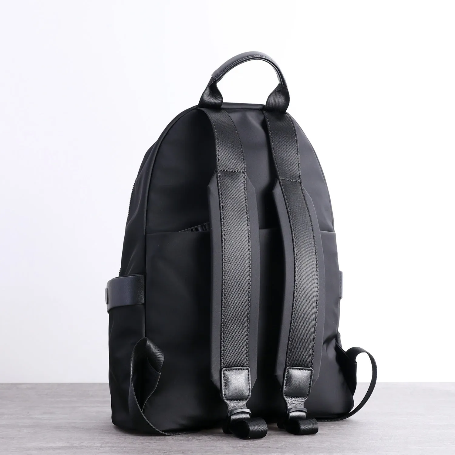 Womens Nylon Backpack Best Satchel Backpack Bag Nylon Gray School Rucksack for Ladies