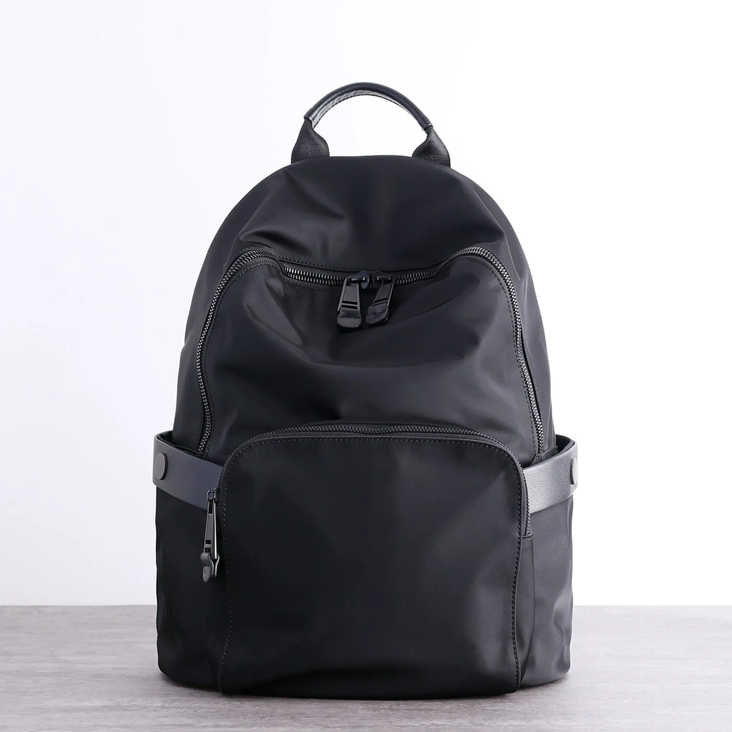 Womens Nylon Backpack Best Satchel Backpack Bag Nylon Gray School Rucksack for Ladies