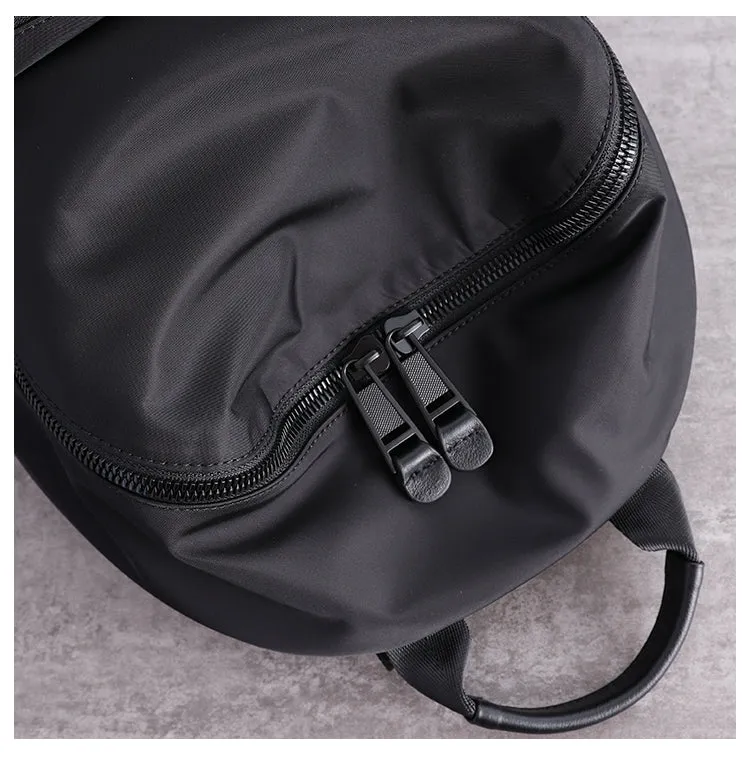 Womens Nylon Backpack Best Satchel Backpack Bag Nylon Gray School Rucksack for Ladies