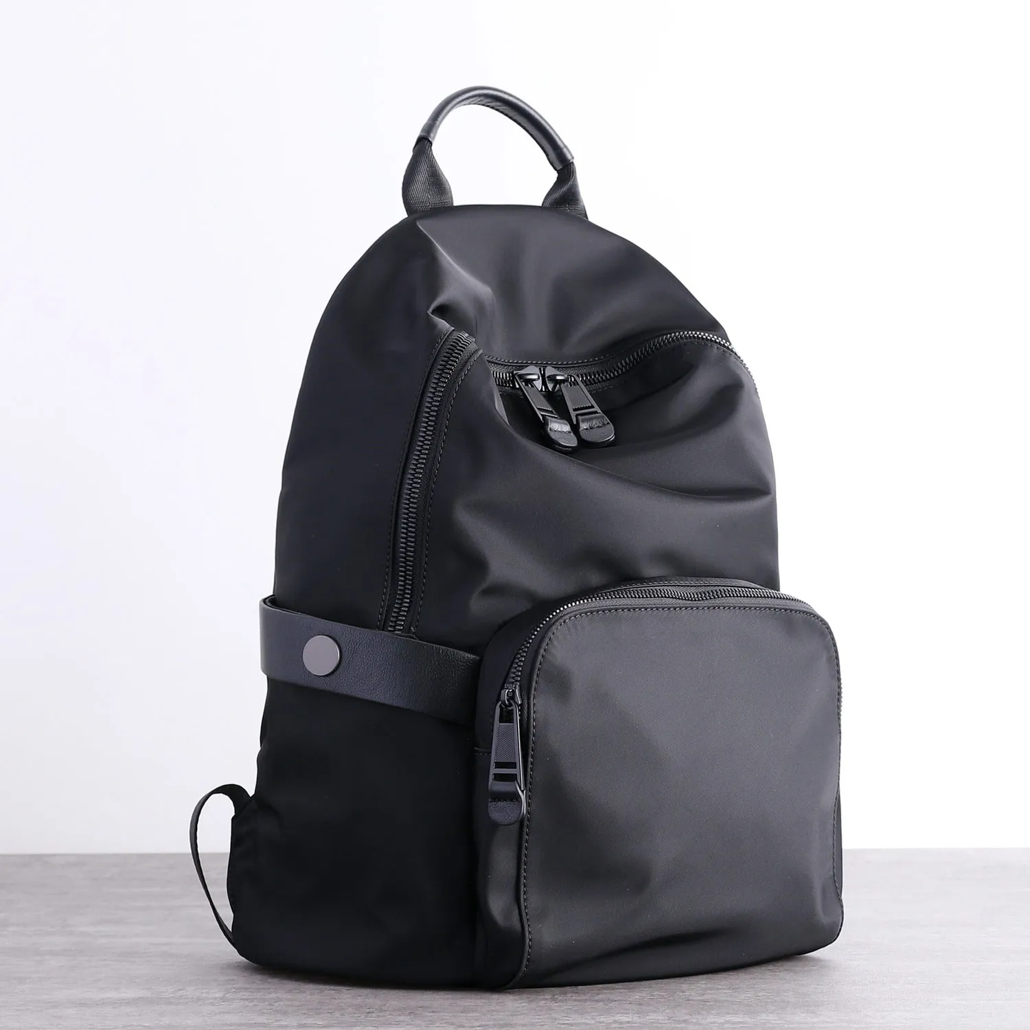 Womens Nylon Backpack Best Satchel Backpack Bag Nylon Red School Rucksack for Ladies