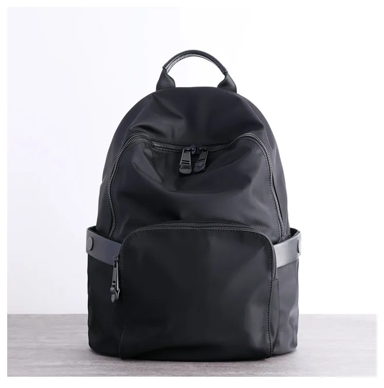 Womens Nylon Backpack Best Satchel Backpack Bag Nylon Red School Rucksack for Ladies