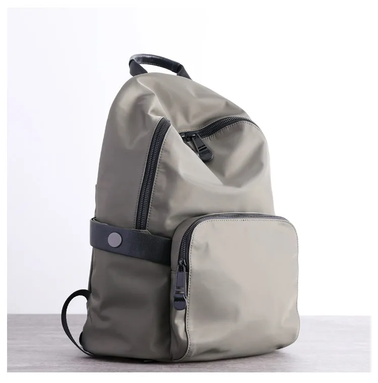 Womens Nylon Backpack Best Satchel Backpack Bag Nylon Red School Rucksack for Ladies