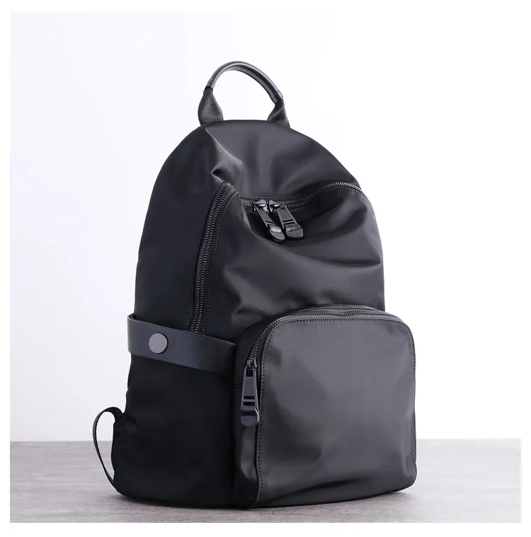 Womens Nylon Backpack Best Satchel Backpack Bag Nylon Red School Rucksack for Ladies