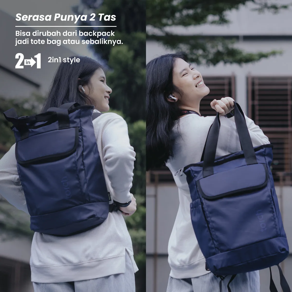 Wonju Tas Ransel Sekolah Torch 15L