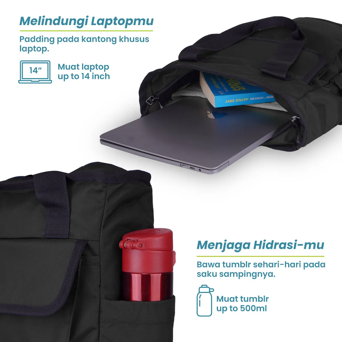 Wonju Tas Ransel Sekolah Torch 15L