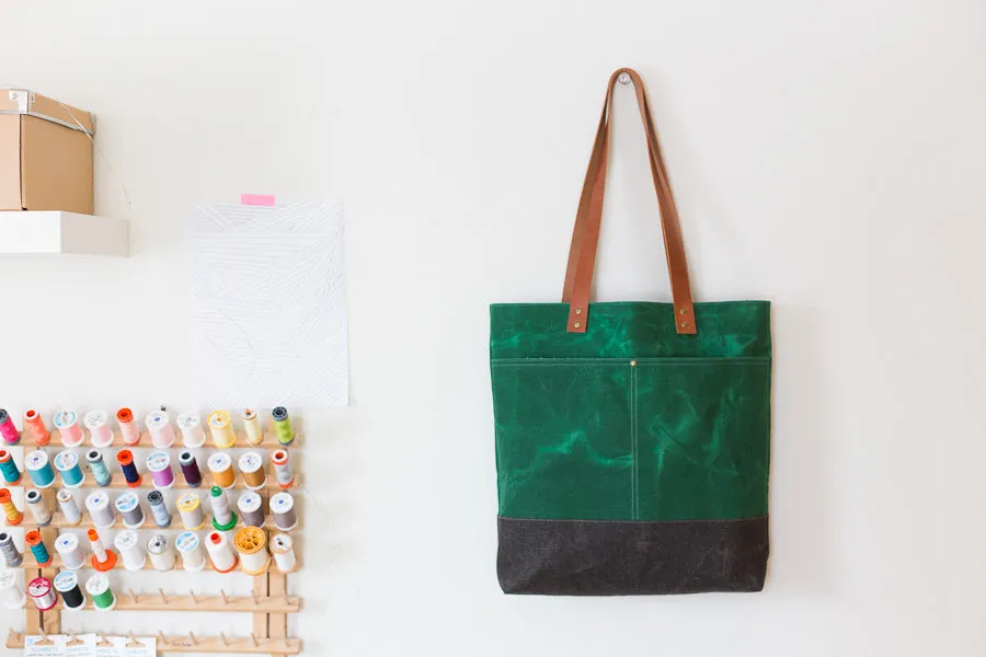 Wool   Wax Tote PDF Pattern