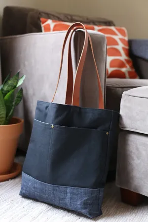 Wool   Wax Tote PDF Pattern