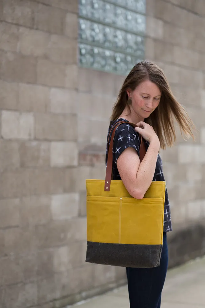 Wool   Wax Tote PDF Pattern