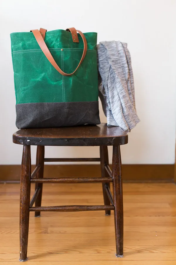 Wool   Wax Tote PDF Pattern