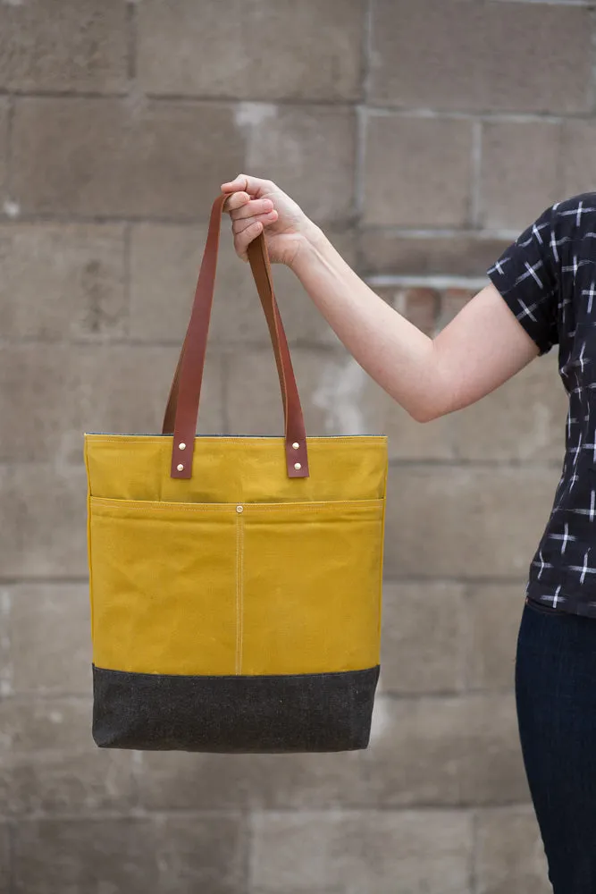 Wool   Wax Tote PDF Pattern