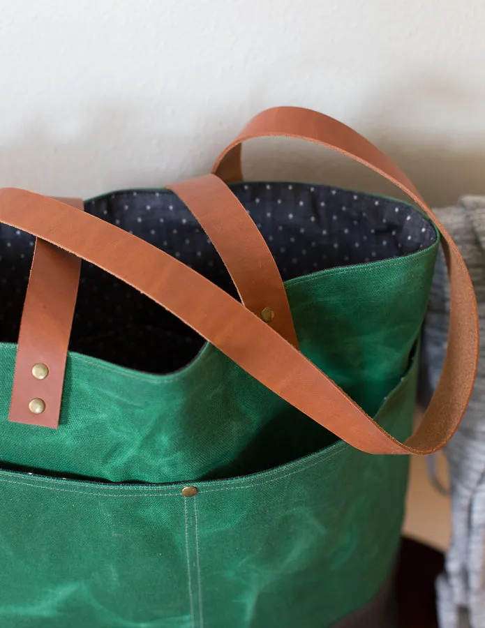Wool   Wax Tote PDF Pattern