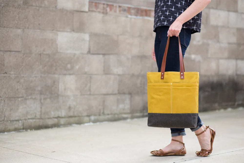 Wool   Wax Tote PDF Pattern