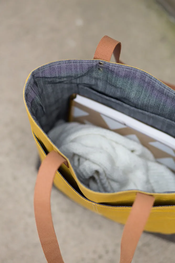 Wool   Wax Tote PDF Pattern