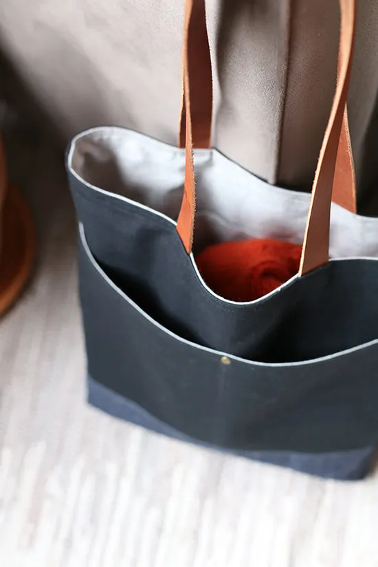 Wool   Wax Tote PDF Pattern