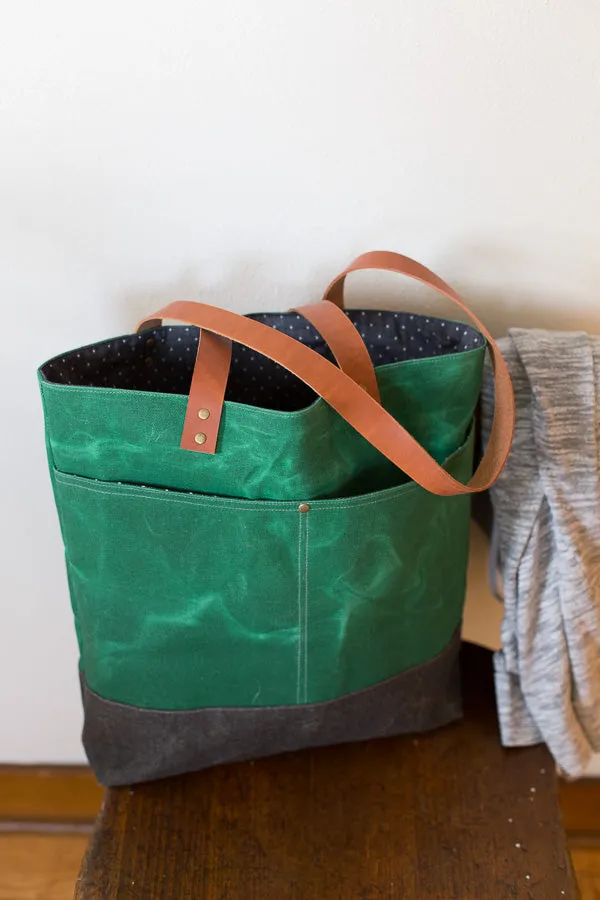 Wool   Wax Tote PDF Pattern