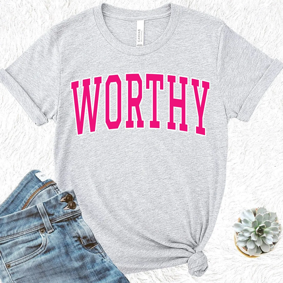 Worthy Tee - Gray