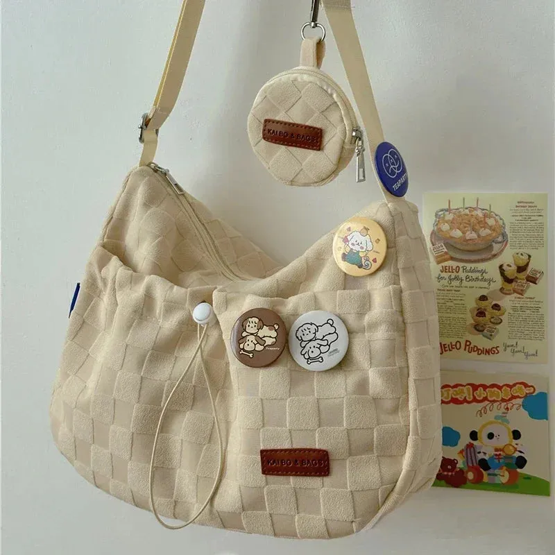 Xiuya Harajuku Style College Crossbody Bag