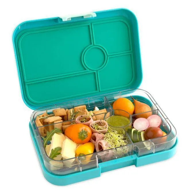 Yumbox Tapas 5 - Antibes Blue with Bon Appetit Tray