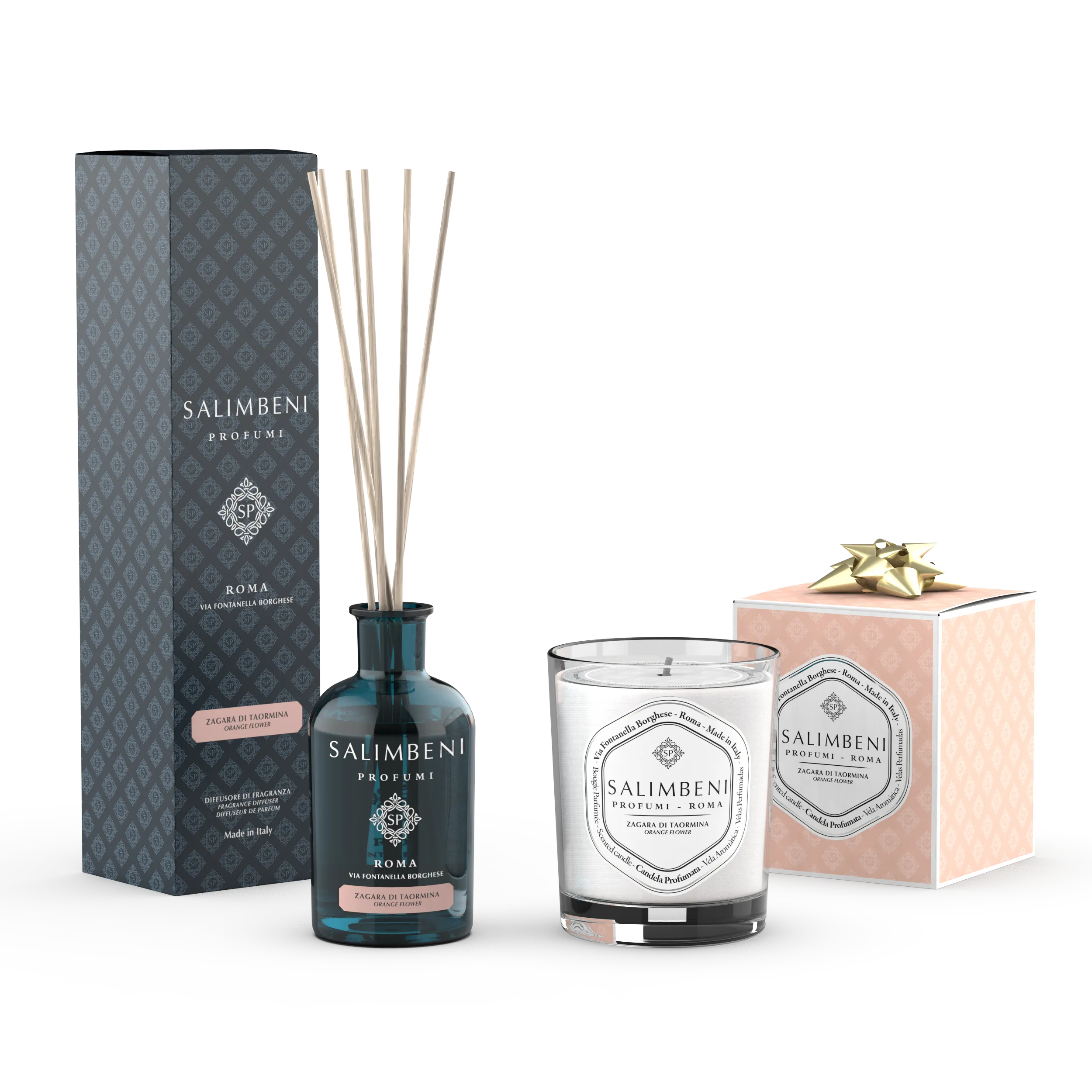 Zagara di Taormina 100 ml   Candela Profumata 190 gr Zagara di Taormina