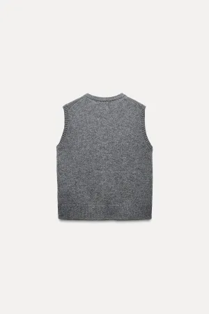 Zara sweater vest - S