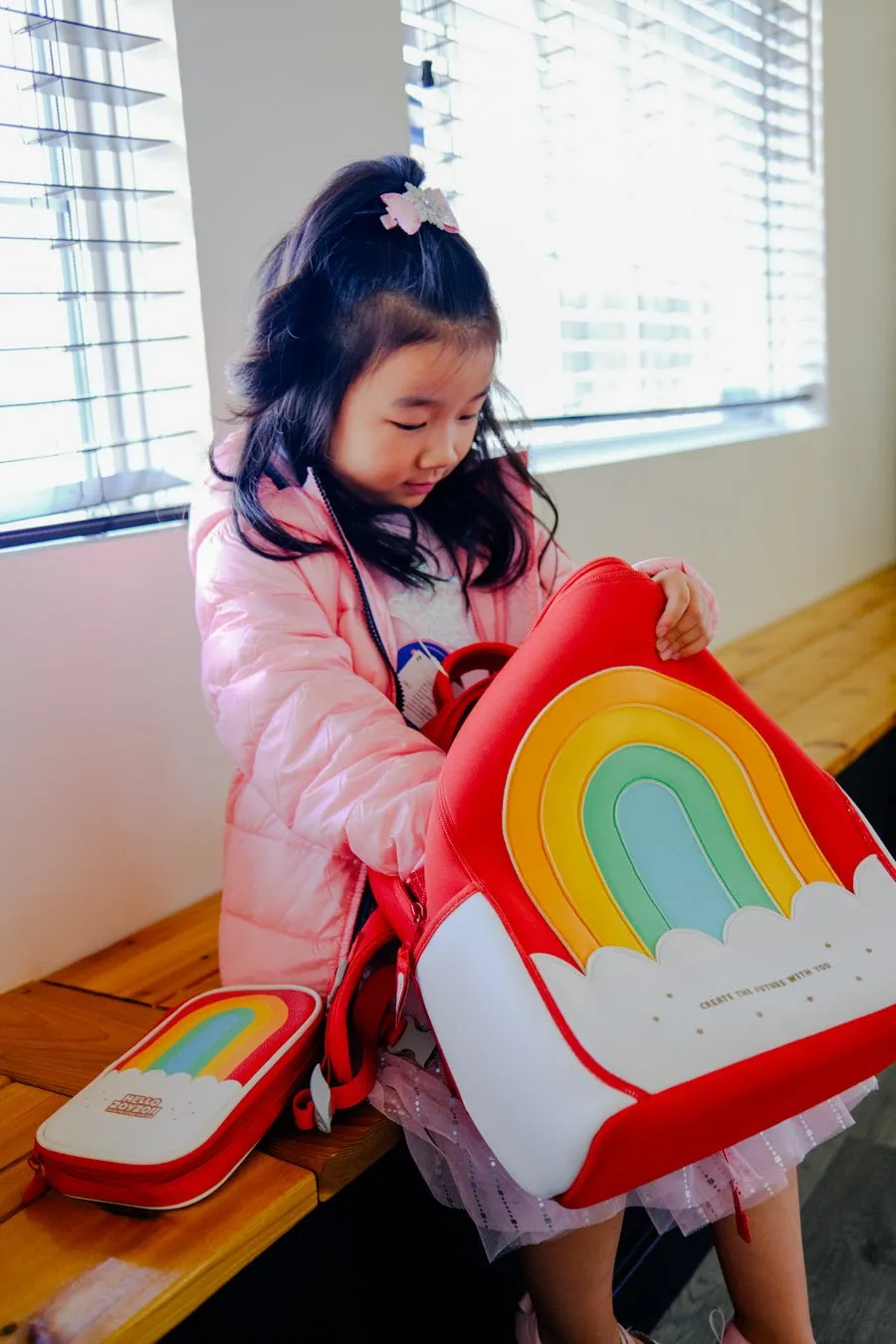 Zoyzoii Kids Backpack - Rainbow