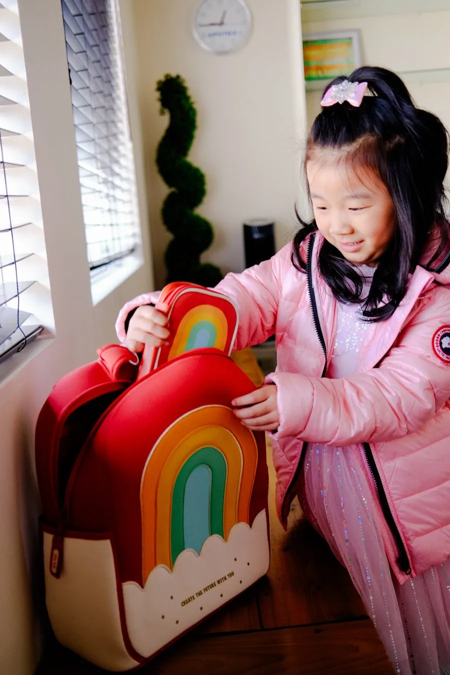 Zoyzoii Kids Backpack - Rainbow